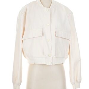 Women’s Lightweight Bomber Jacket - Cream